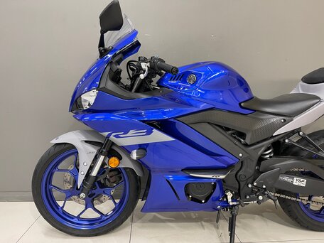 2021 Yamaha YZF-R3, синий, 560000 рублей, вид 5