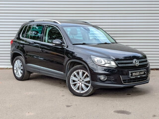 2015 Volkswagen Tiguan I Рестайлинг, чёрный, 1795000 рублей, вид 3