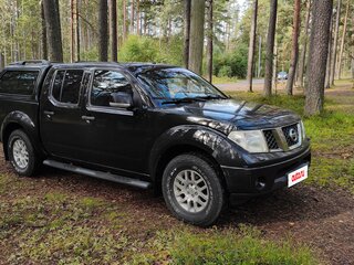 2008 Nissan Navara (Frontier) III (D40), чёрный, 1400000 рублей, вид 2