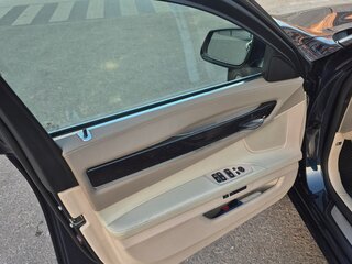 2011 BMW 7 серии Long 750Li xDrive V (F01/F02/F04), синий, 1350000 рублей, вид 4