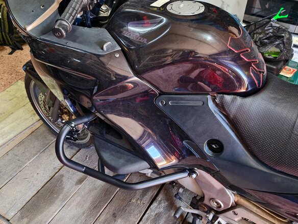 2000 Honda NT650V Deauville, чёрный, 330000 рублей - вид 5