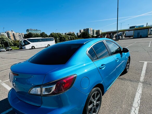 2011 Mazda 3 II (BL), голубой, 780000 рублей - вид 5