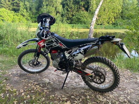 2023 Kayo T2 300 Enduro PR, белый, 155000 рублей, вид 3