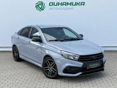 2019 Lada (ВАЗ) Vesta Sport I, серый, 990000 рублей, вид 3