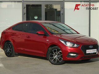 2017 Hyundai Solaris II, красный, 1160000 рублей, вид 3