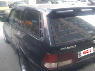 1999 SsangYong Musso I Рестайлинг, чёрный, 400000 рублей, вид 3