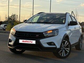 2019 Lada (ВАЗ) Vesta SW Cross I, белый, 1050000 рублей, вид 3