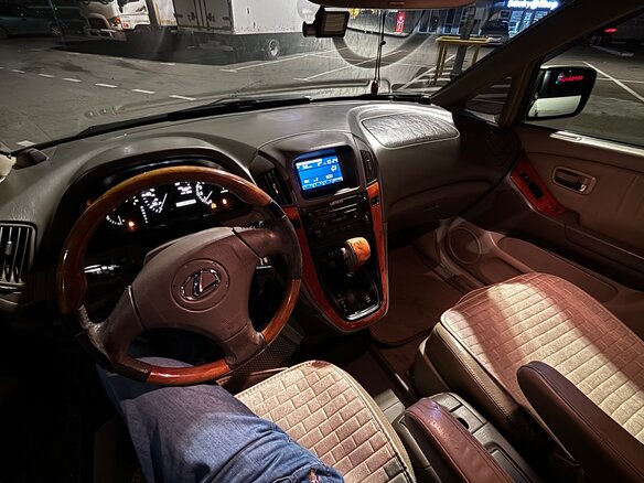 2002 Lexus RX 300 I, золотистый, 825000 рублей - вид 7