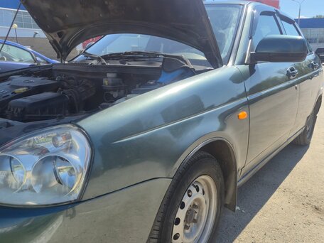2010 Lada (ВАЗ) Priora I, зелёный, 229000 рублей, вид 2