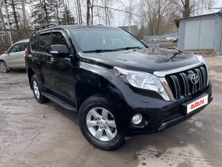 2014 Toyota Land Cruiser Prado 4-speed 150 Series Рестайлинг 1, чёрный, 2790000 рублей, вид 4