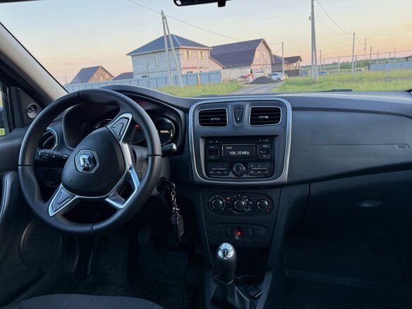 2019 Renault Logan II Рестайлинг, синий, 1030000 рублей - вид 13