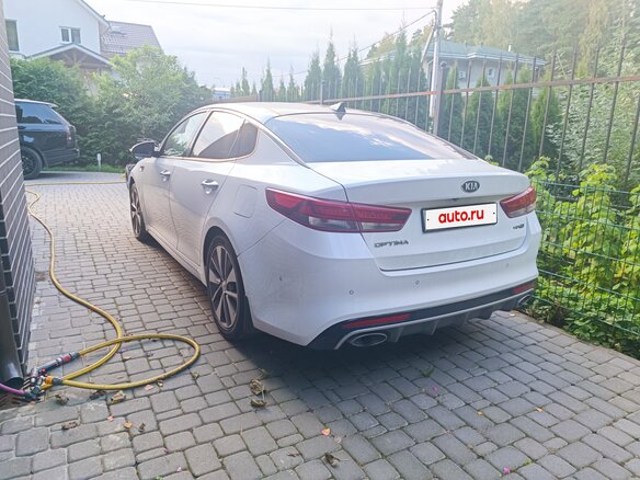 2018 Kia Optima IV, белый - вид 3