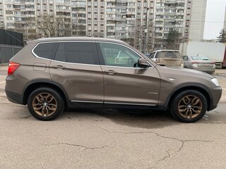 2012 BMW X3 28i xDrive II (F25), коричневый, 1400000 рублей, вид 4