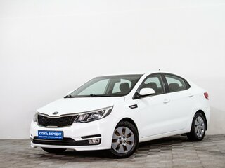 2016 Kia Rio III Рестайлинг, белый, 929000 рублей, вид 3