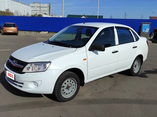 2014 Lada (ВАЗ) Granta I, чёрный, 440000 рублей, вид 2
