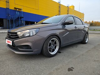 2017 Lada (ВАЗ) Vesta I, серый, 849000 рублей, вид 1