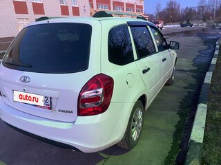 2014 Lada (ВАЗ) Kalina II, белый, 365000 рублей, вид 3