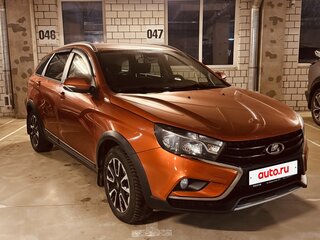 2019 Lada (ВАЗ) Vesta SW Cross I, оранжевый, 1150000 рублей, вид 2