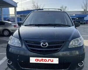 2004 Mazda MPV II (LW) Рестайлинг, синий, 410000 рублей, вид 1