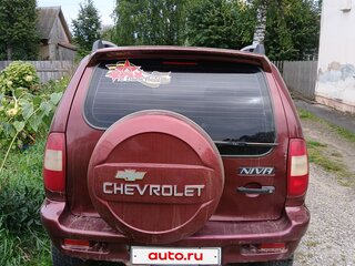 2004 Chevrolet Niva I, красный, 250000 рублей, вид 2