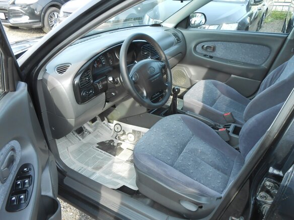 2007 Kia Spectra I Рестайлинг 2, чёрный, 450000 рублей - вид 7
