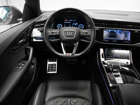 2020 Audi Q8 45 TDI I (4M), серый, 7629000 рублей - вид 8