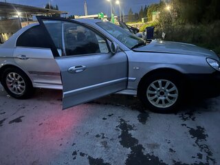 2006 Hyundai Sonata ТагАЗ IV (EF) Рестайлинг, серебристый, 350000 рублей, вид 2