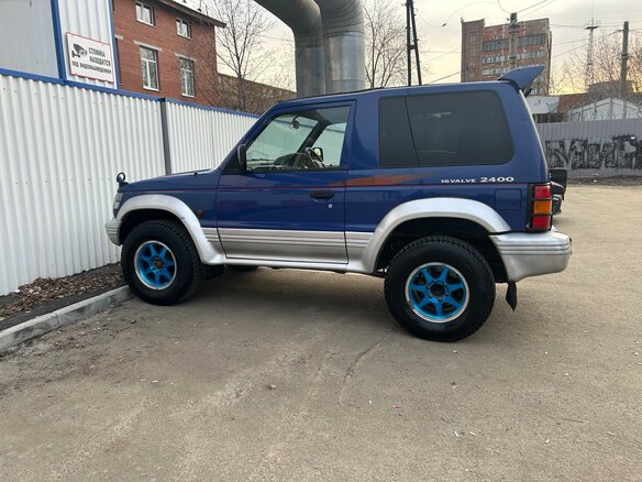 1996 Mitsubishi Pajero II, синий, 625000 рублей - вид 3