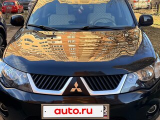 2008 Mitsubishi Outlander II, чёрный, 1150000 рублей, вид 4