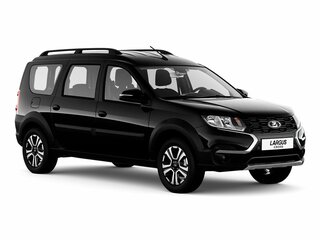2026 Lada (ВАЗ) Largus Cross I Рестайлинг, чёрный, 2022000 рублей, вид 1