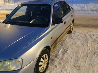 2008 Hyundai Accent ТагАЗ II, серебристый, 450000 рублей, вид 1
