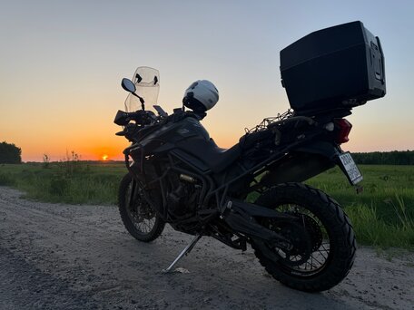 2013 Triumph Tiger 800, зелёный, 770000 рублей, вид 4
