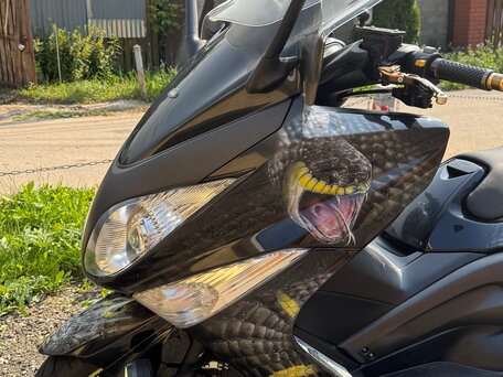2009 Yamaha TMAX, чёрный, 420000 рублей, вид 2