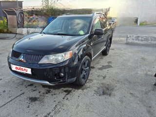 2007 Mitsubishi Outlander II, чёрный, 1150000 рублей, вид 1