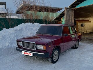 2002 Lada (ВАЗ) 2107, красный, 180000 рублей, вид 1