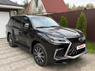 2019 Lexus LX 570 III Рестайлинг 2, чёрный, 7600000 рублей, вид 2