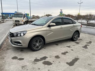 2018 Lada (ВАЗ) Vesta I, бежевый, 900000 рублей, вид 5