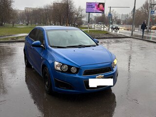 2012 Chevrolet Aveo II, синий, 500000 рублей, вид 1