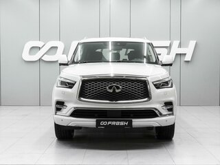 2018 Infiniti QX80 I Рестайлинг 2, белый, 4889000 рублей, вид 3