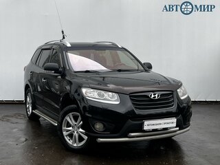 2011 Hyundai Santa Fe II Рестайлинг, чёрный, 1190000 рублей, вид 3