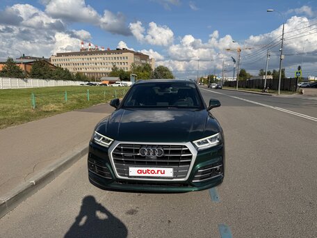 2018 Audi Q5 II (FY), зелёный, 4000000 рублей, вид 2