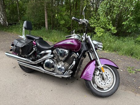2005 Honda VTX 1300, пурпурный, 725000 рублей, вид 1