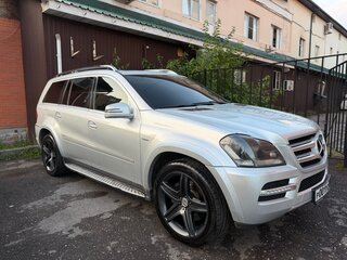 2010 Mercedes-Benz GL-Класс 350 I (X164) Рестайлинг, серебристый, 2200000 рублей, вид 4