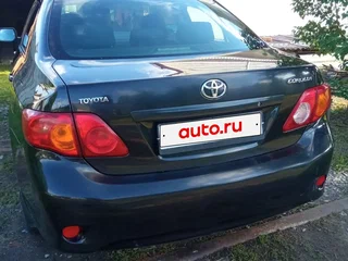 2008 Toyota Corolla X (E140, E150), чёрный, 600000 рублей, вид 2