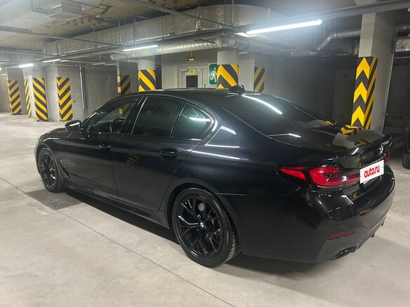 2021 BMW 5 серии 520i VII (G30/G31/G38) Рестайлинг, чёрный - вид 27
