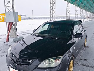 2008 Mazda 3 I (BK) Рестайлинг, чёрный, 700000 рублей, вид 1