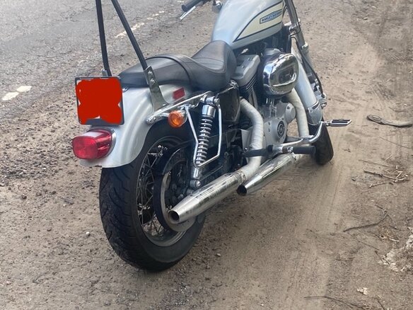 2004 Harley-Davidson Sportster 1200, серебристый, 675000 рублей - вид 3