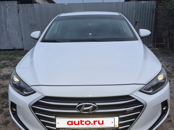 2018 Hyundai Elantra VI (AD), белый, 1549000 рублей