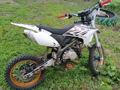 2021 Wels CRF 140, оранжевый, 78000 рублей, вид 3