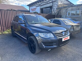 2007 Volkswagen Touareg I Рестайлинг, чёрный, 600000 рублей, вид 2